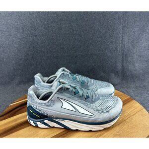 Altra Torin 4 Plush Women's Size 8 Running Shoes Gray Blue Foot Shape *See desc